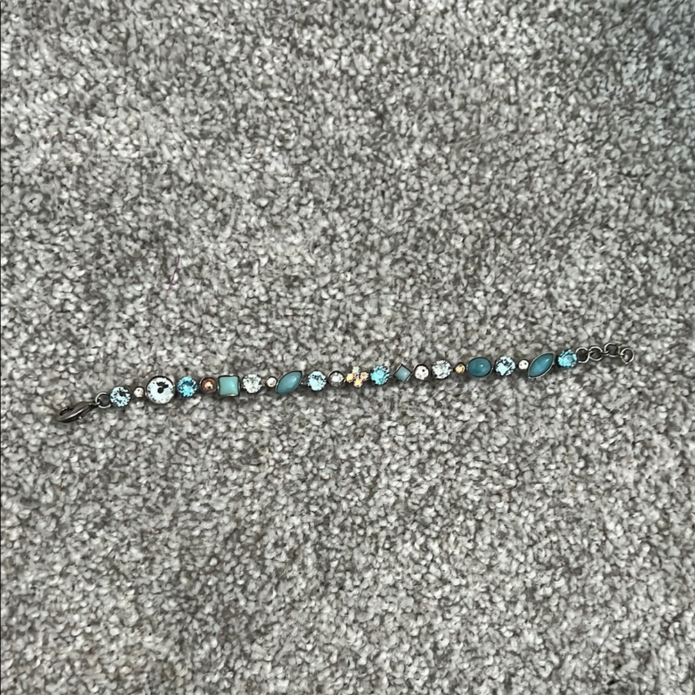 Sorrelli Blue and Gold Bracelet